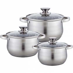 Набор посуды  ВЕ-615/6  6 предметов (2,9л,5,1л,6,6